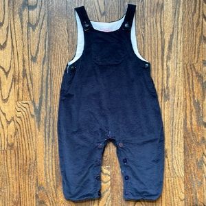 La Coqueta Navy Corduroy Overalls - 18 months